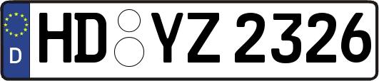HD-YZ2326