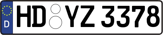 HD-YZ3378