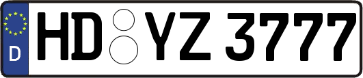 HD-YZ3777