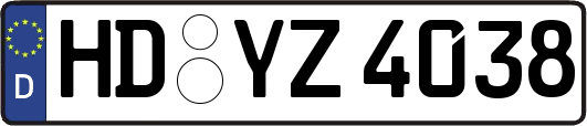 HD-YZ4038