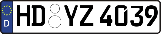 HD-YZ4039