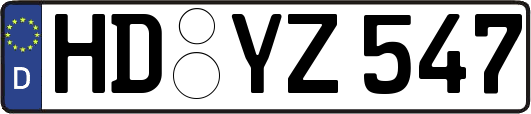 HD-YZ547