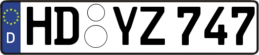 HD-YZ747