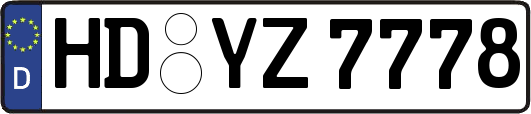 HD-YZ7778