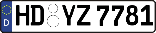 HD-YZ7781