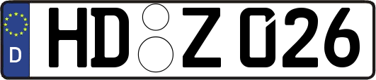 HD-Z026