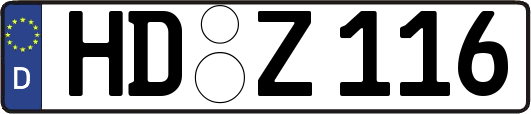 HD-Z116