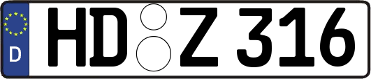 HD-Z316