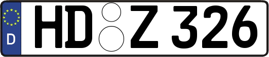 HD-Z326