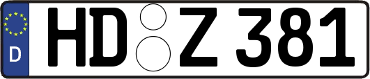 HD-Z381