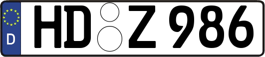 HD-Z986