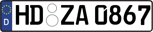 HD-ZA0867
