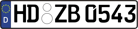 HD-ZB0543