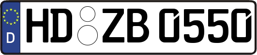 HD-ZB0550