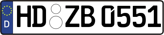 HD-ZB0551