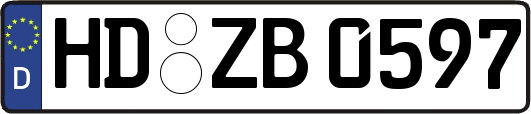 HD-ZB0597