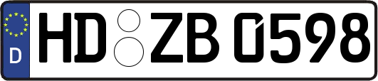 HD-ZB0598