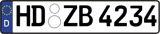 HD-ZB4234