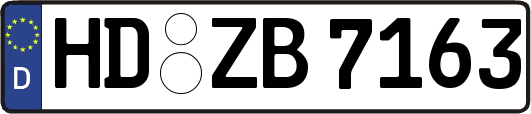HD-ZB7163