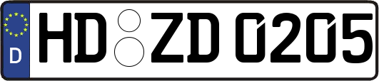 HD-ZD0205