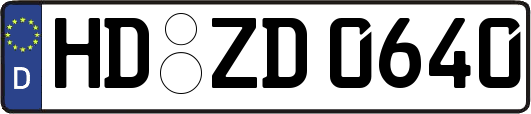 HD-ZD0640