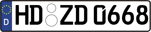HD-ZD0668