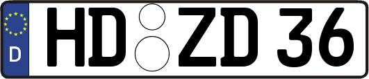 HD-ZD36