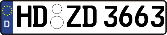 HD-ZD3663