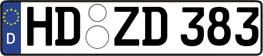 HD-ZD383