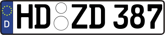 HD-ZD387