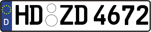 HD-ZD4672