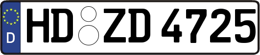 HD-ZD4725