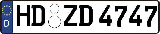HD-ZD4747