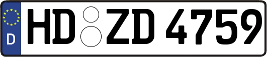 HD-ZD4759