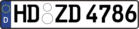 HD-ZD4786