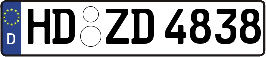 HD-ZD4838