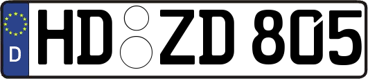 HD-ZD805