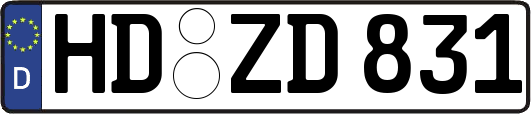 HD-ZD831