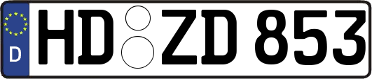 HD-ZD853