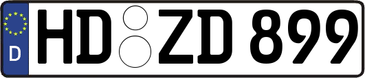 HD-ZD899