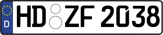 HD-ZF2038