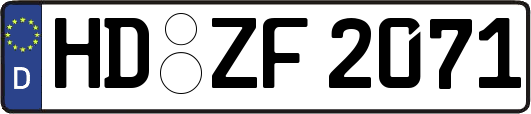 HD-ZF2071