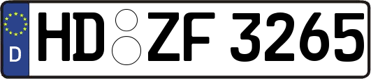 HD-ZF3265