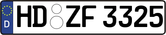 HD-ZF3325
