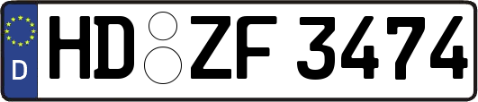 HD-ZF3474