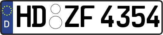 HD-ZF4354