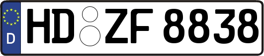 HD-ZF8838