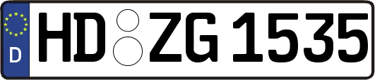 HD-ZG1535