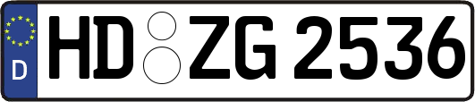 HD-ZG2536
