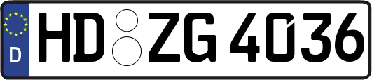 HD-ZG4036